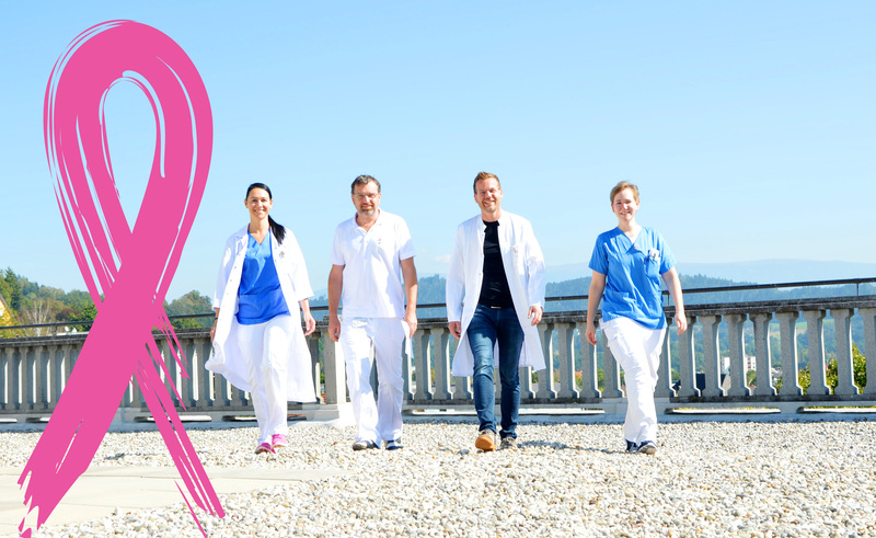 FÄ Dr. Barbara Kohlweg, EOA Dr. Harald Weiß, OA Dr. Gregor Huber, MAS und BCN DGKP Kathrin Vratanar