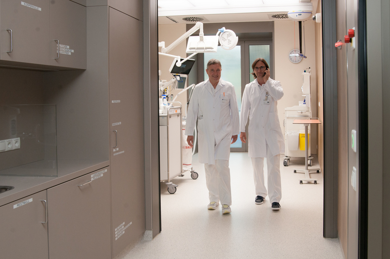 Prim. Dr. Zink und EOA Dr. Neuwersch