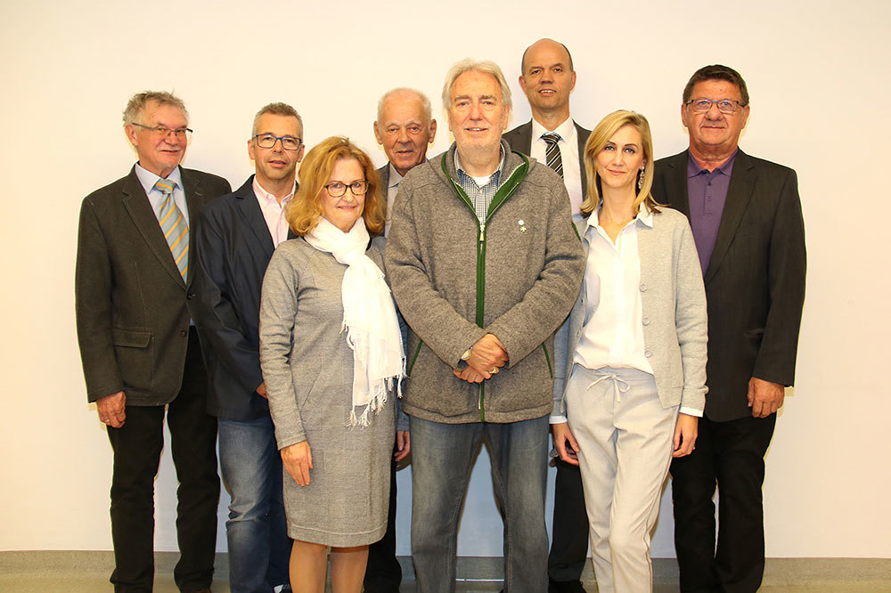 Das Bild zeigt den Pampuri-Club Vorstand