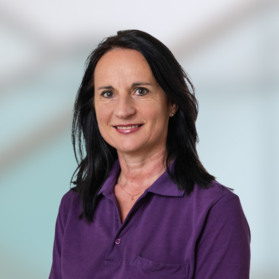 Michaela Greiner, Mitarbeiterin der Barmherzigen Brüder Linz