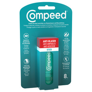 eine Packung Compeed Anti Blasten Stick