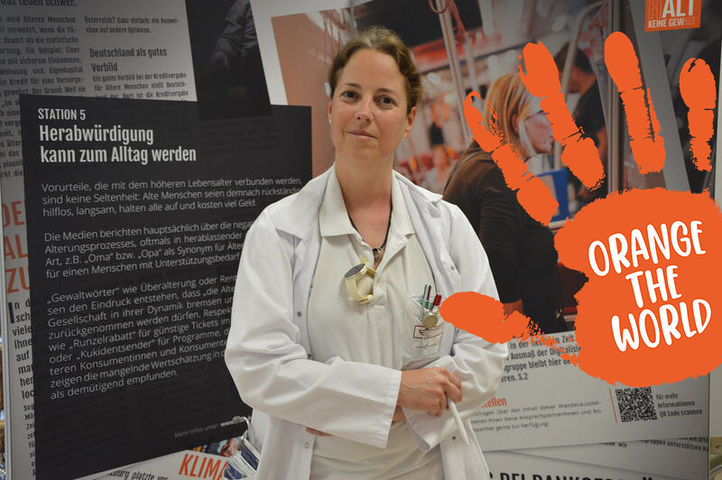 Orange the world / EKH OÄ Dr. Patricia Walentiny, Department für Akutgeriatrie und Remobilisation