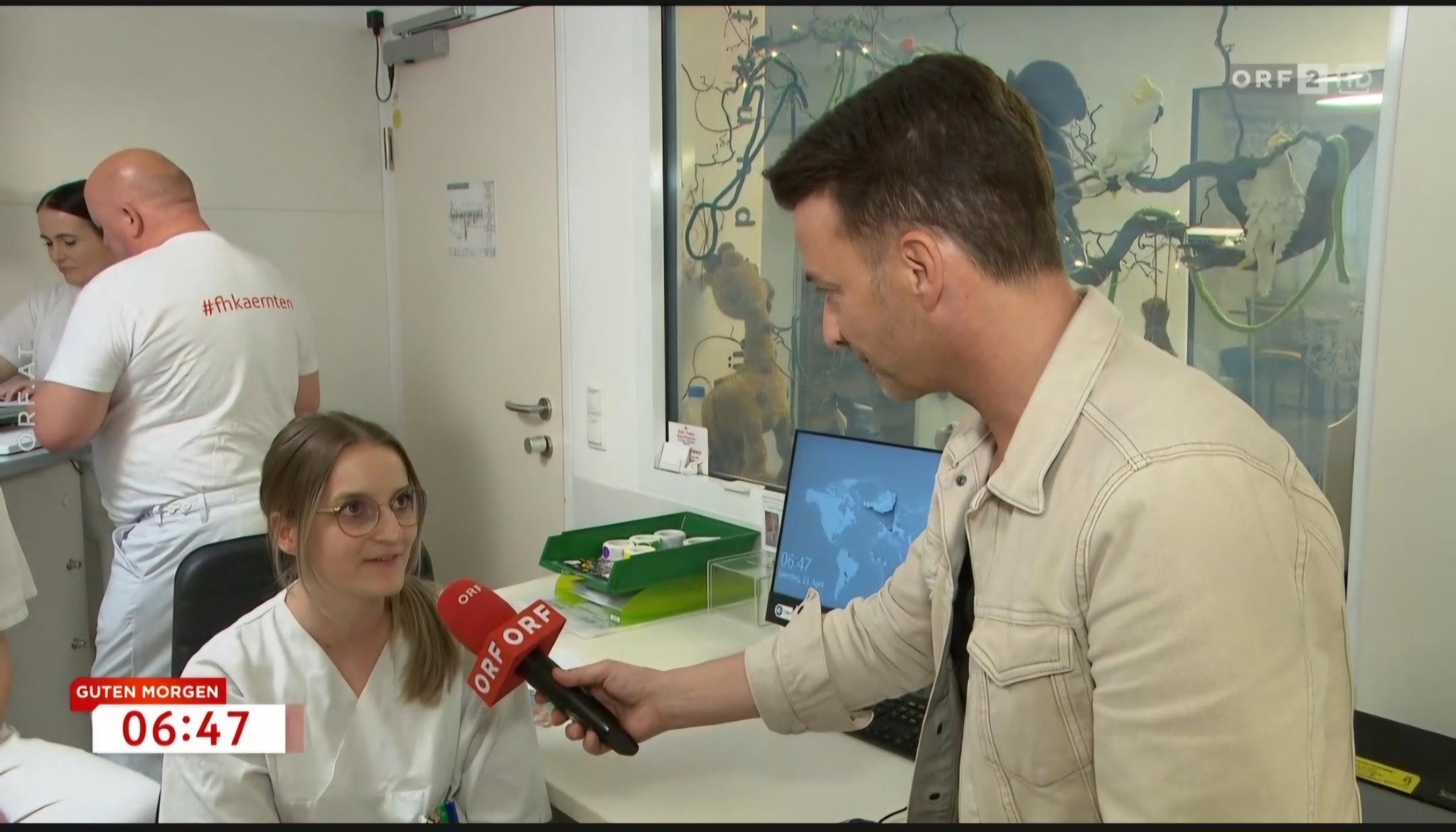 Guten Morgen Österreich Dreh / ORF Guten Morgen Österreich Dreh