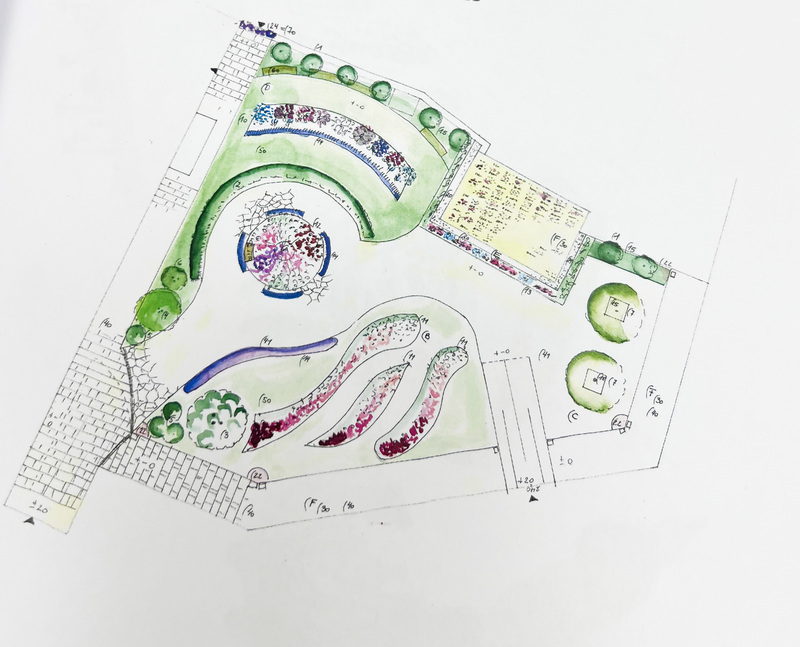 Skizze / EKH Skizze Garten der Freude
