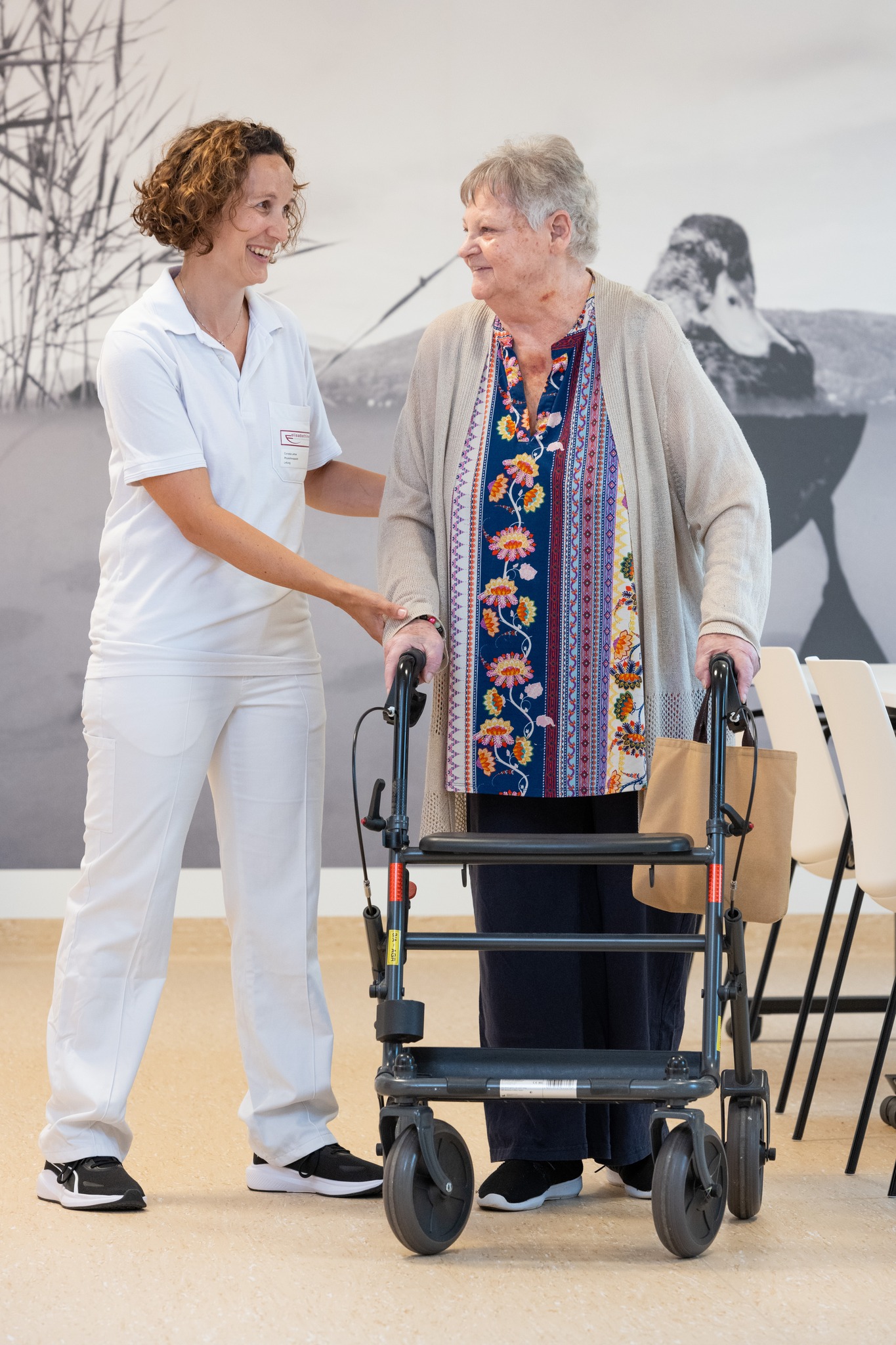 Ein Ort für Gesundheit, Wohlbefinden und soziale Interaktion für ältere Menschen.