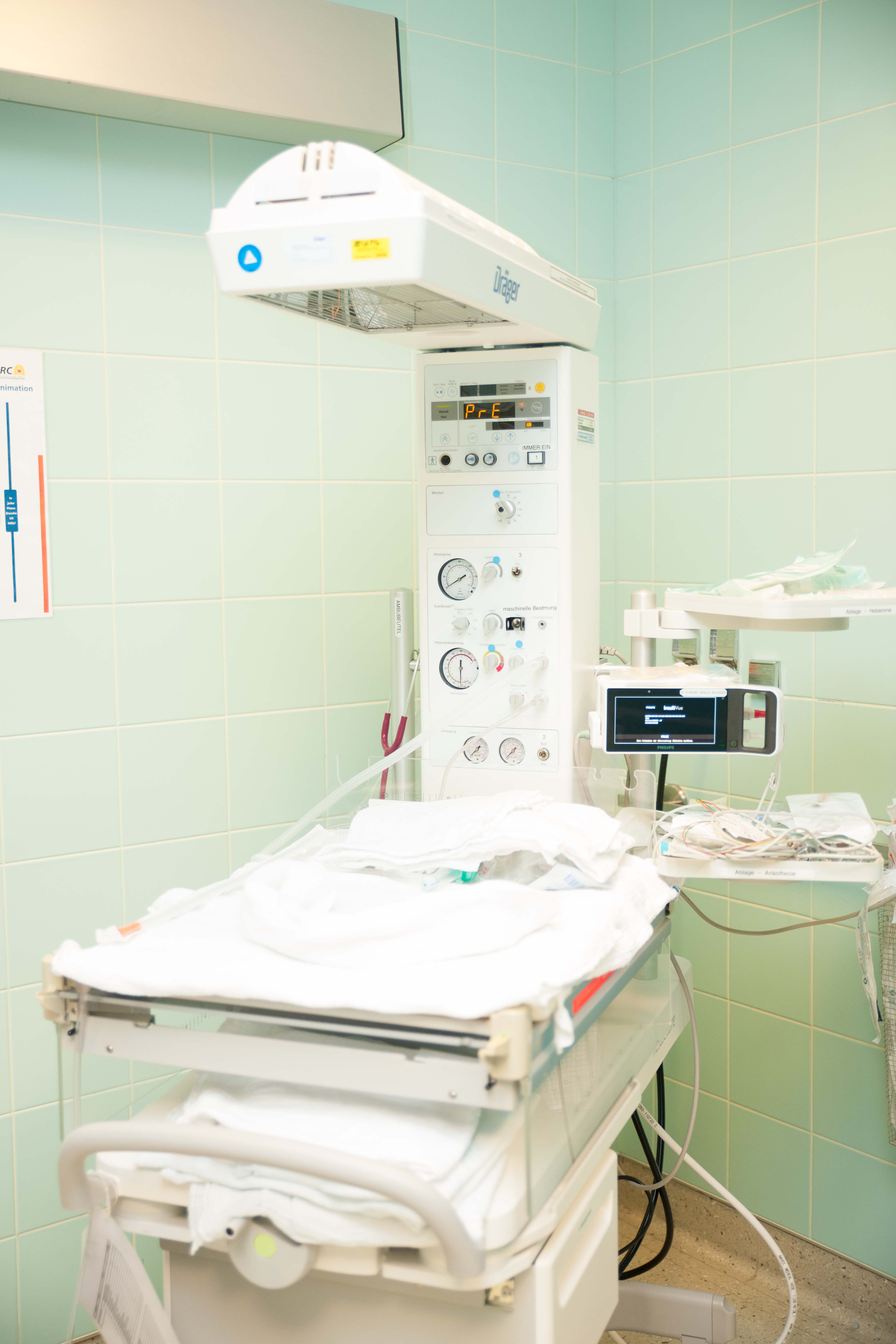 Reanimationsgerät für Neugeborene