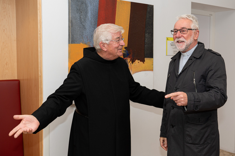 Langjährige Mitarbeiter Ehrungen, Besuch Bischof Dr. Josef Marketz, Elisabethinen Krankenhaus Klagenfurt