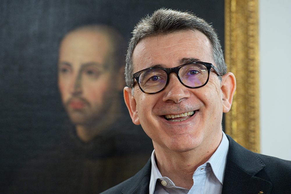 Pater Generalprior Jesús Etayo OH / Simone Risoluti Das Bild zeigt Pater Generalprior Jesús Etayo OH.