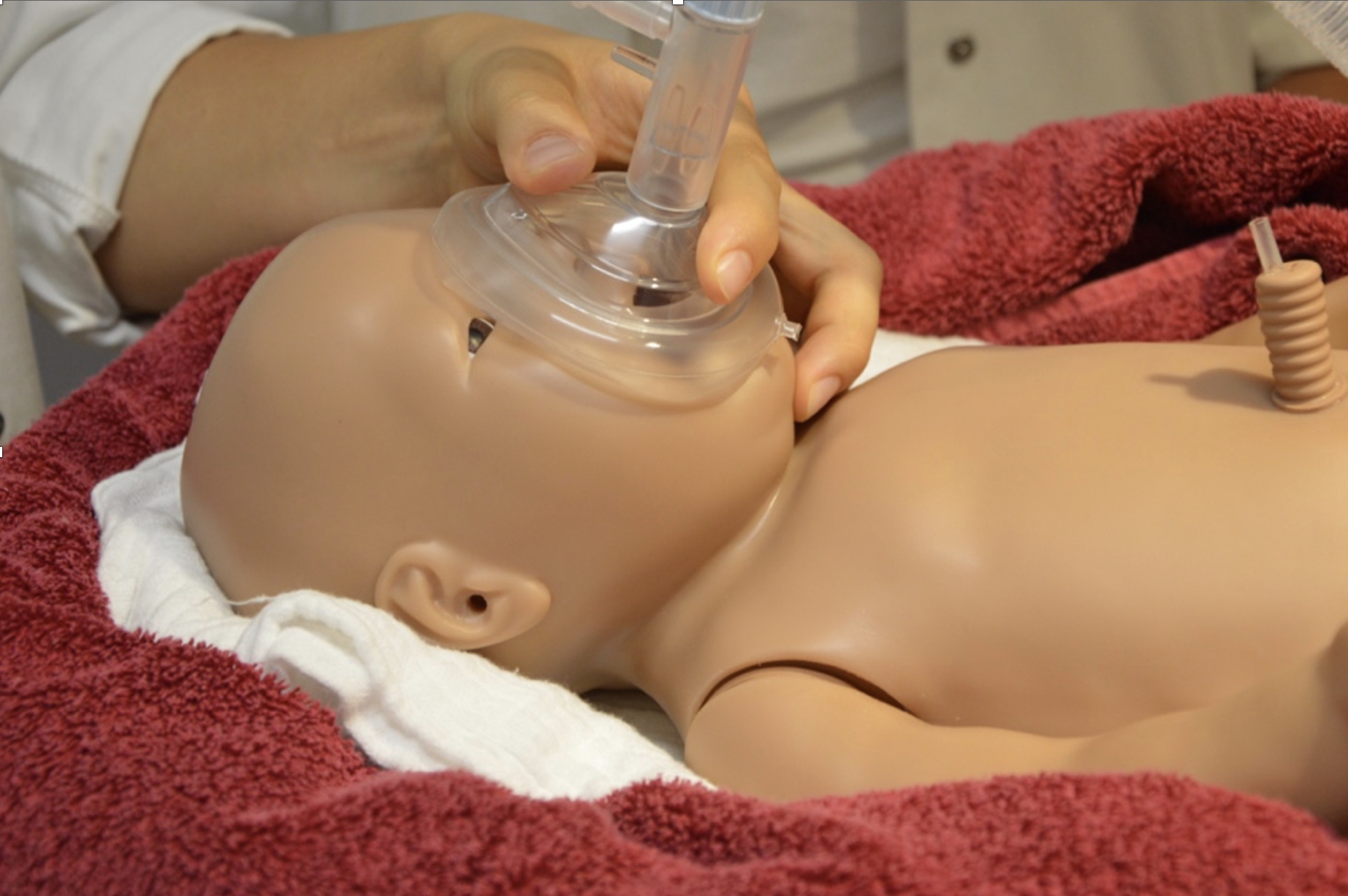 Simulationspuppe wird der Ernstfall regelmäßig geübt