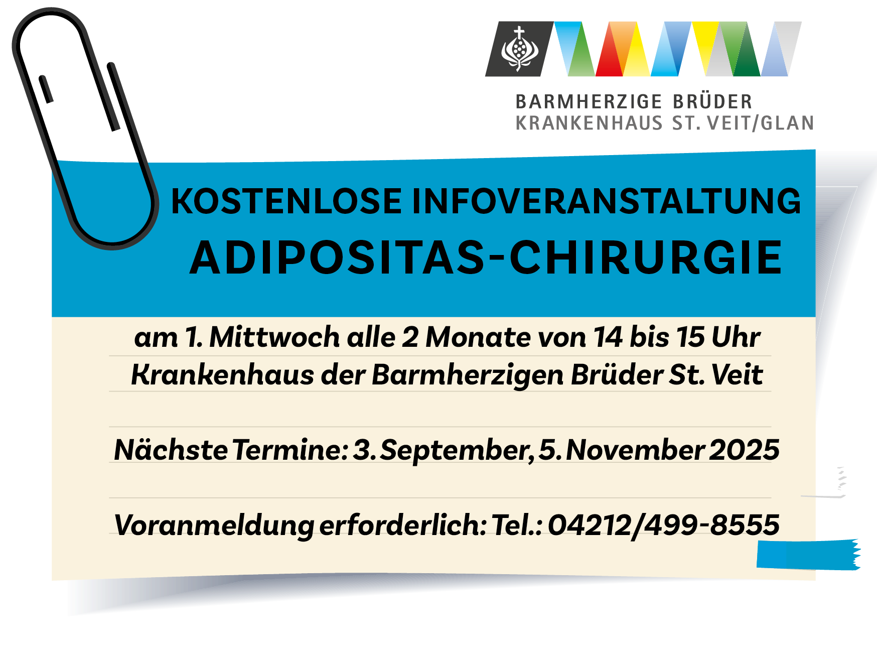 Infotag Ankündigung