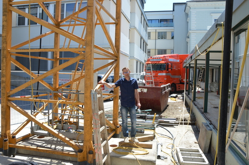 Zu- und Umbau Start mit Markus Höck