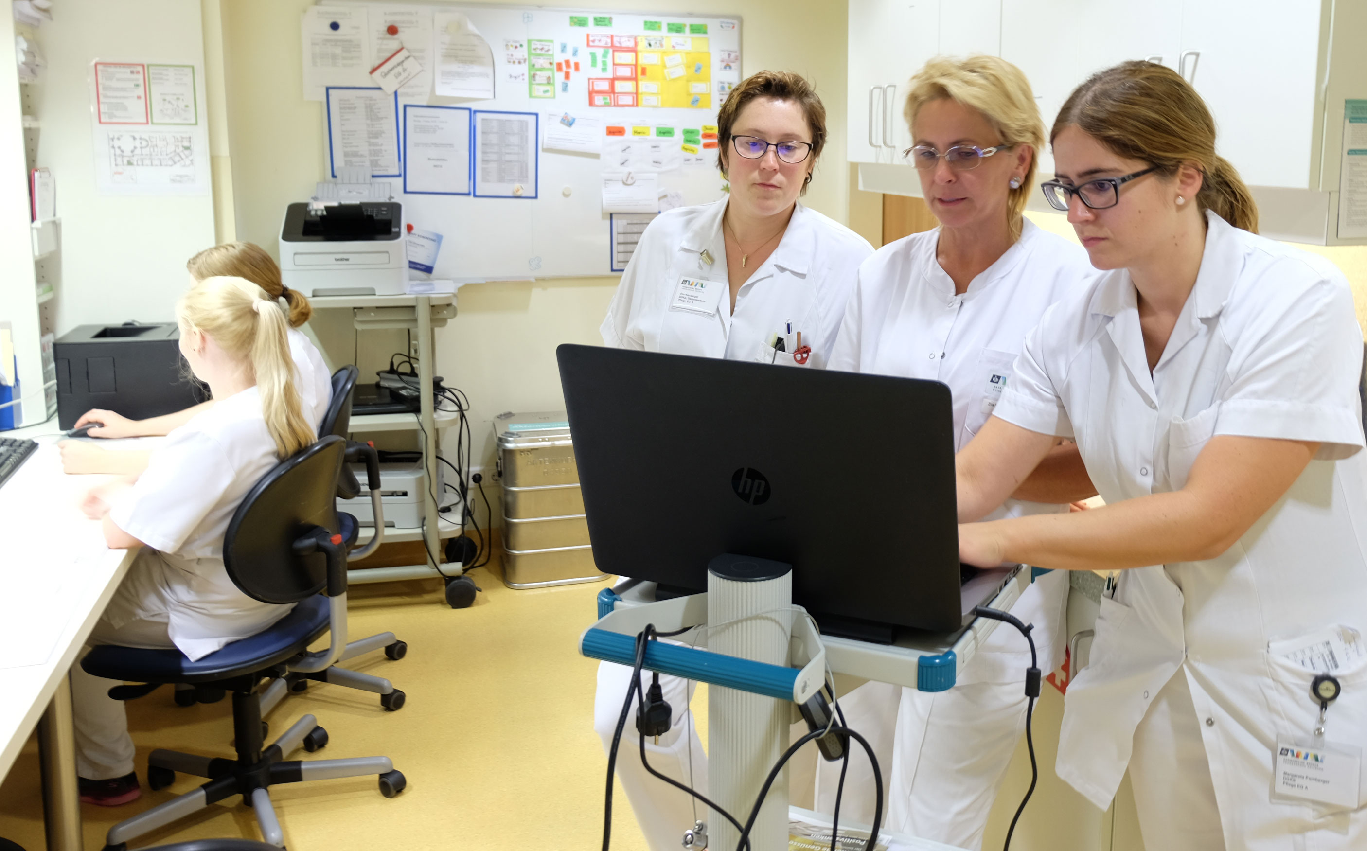 Hier sehen Sie eine Pflegedokumentation