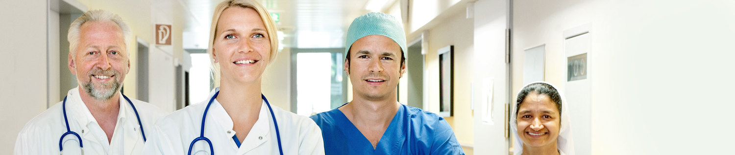 Das Bild zeigt Ärztinnen und Ärzte bei den Barmherzigen Brüdern.