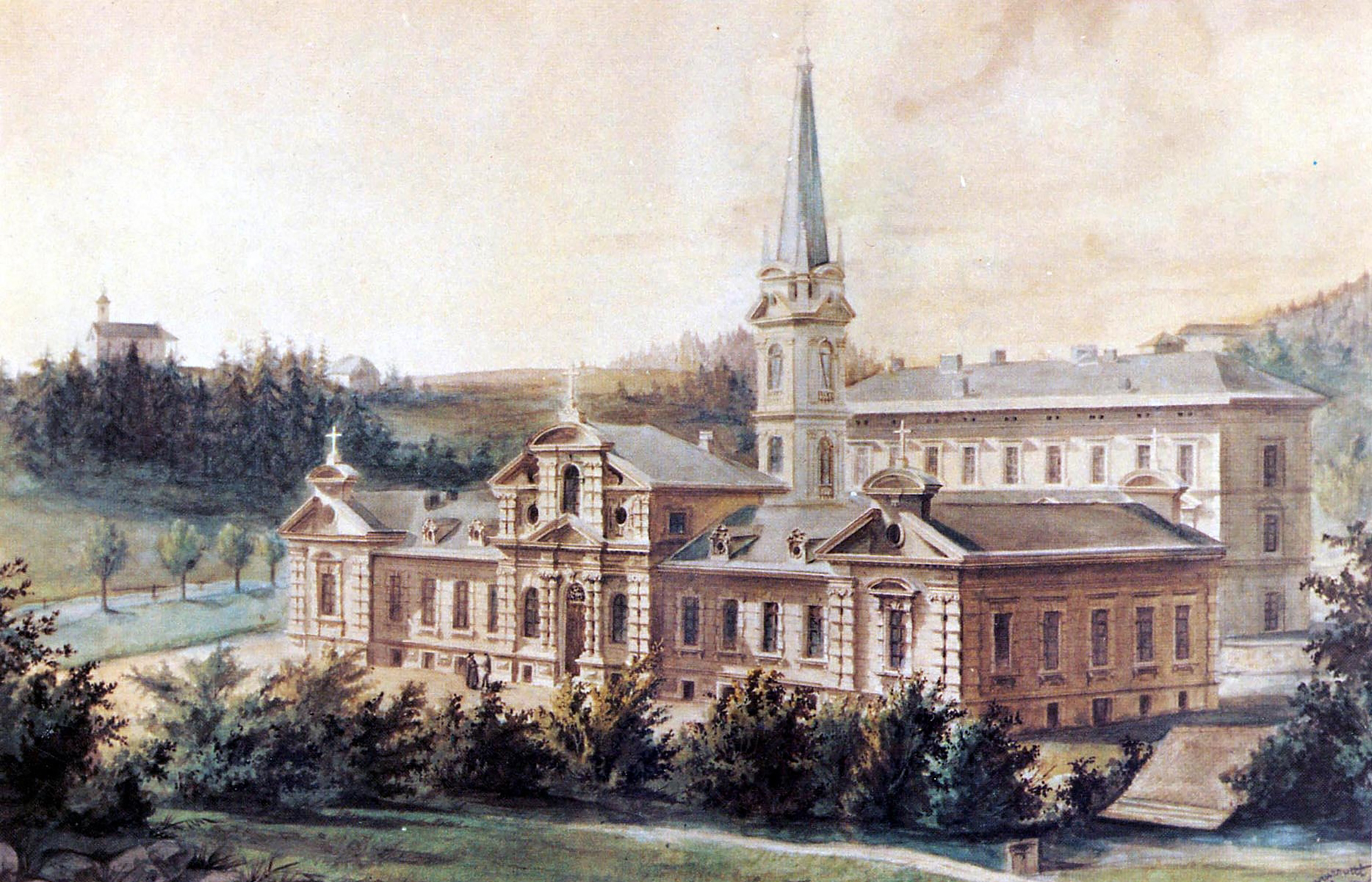 Barmherzige Brüder St. Veit alte Ansicht 