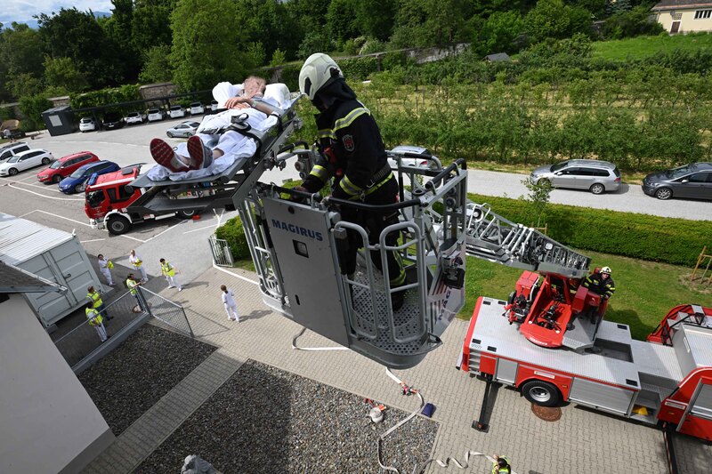 Brandschutzübung im EKH