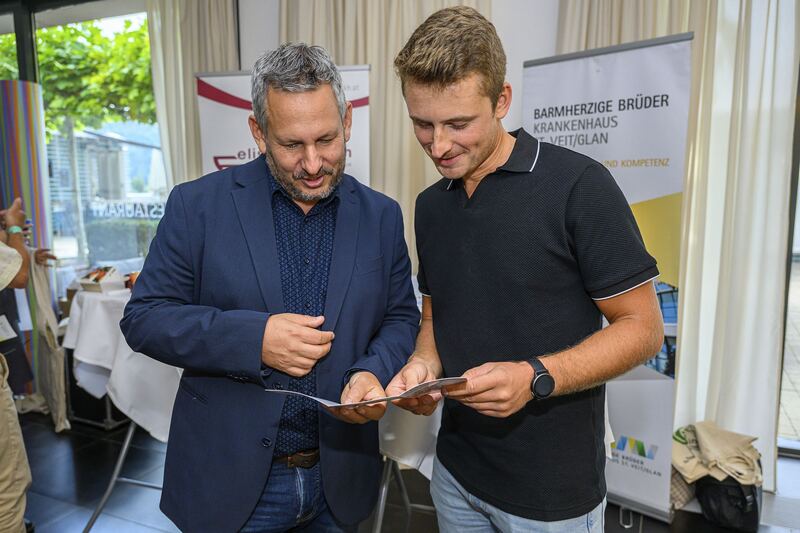 MEDDay Kärnten / (C) Thomas Hude, Thomas Hude MED Day Kärnten 2024, Lake's Pörtschach, Katja Kommt!, 18. September 2024, Elisabethinen Krankenhaus, Barmherzige Brüder Krankenhaus St. Veit an der Glan