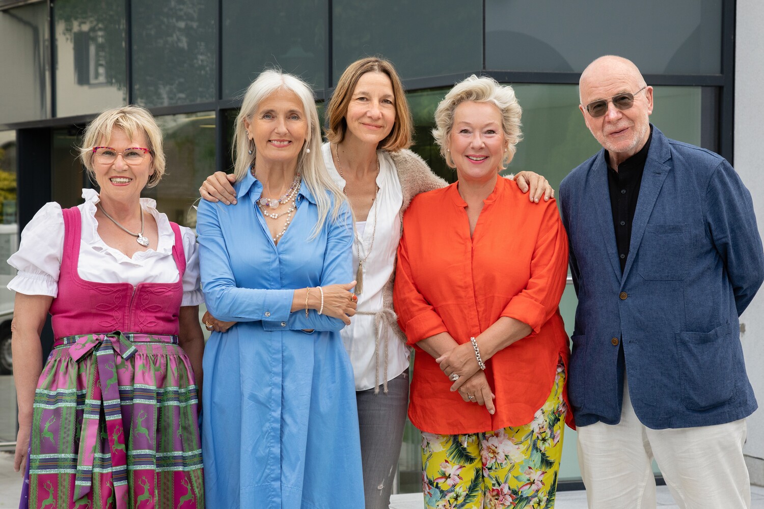 Hier sehen Sie die Mitglieder des Vereins der Freunde des Raphael Hospizes Salzburg