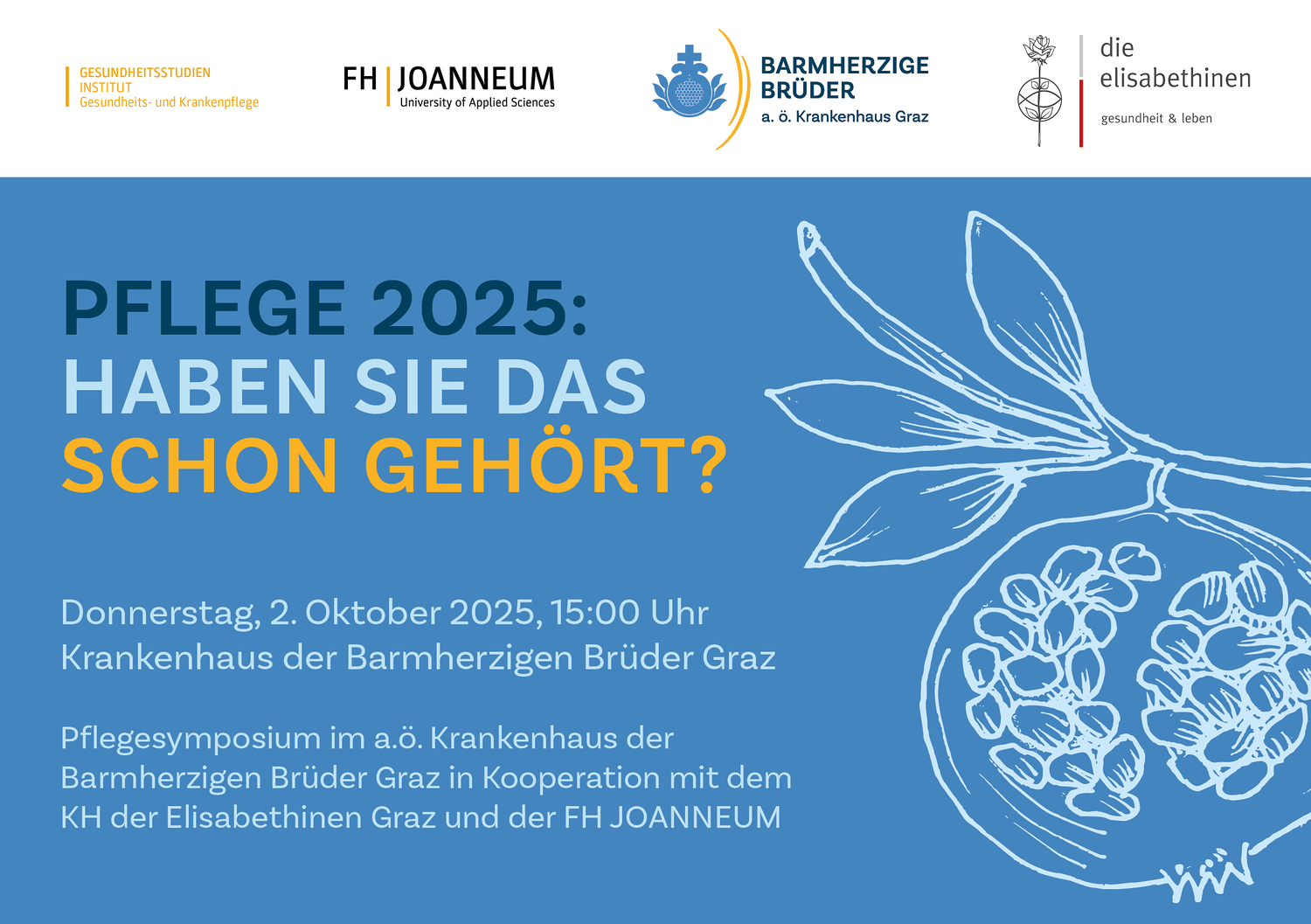 Symbolbild Einladung Pflegesymposium