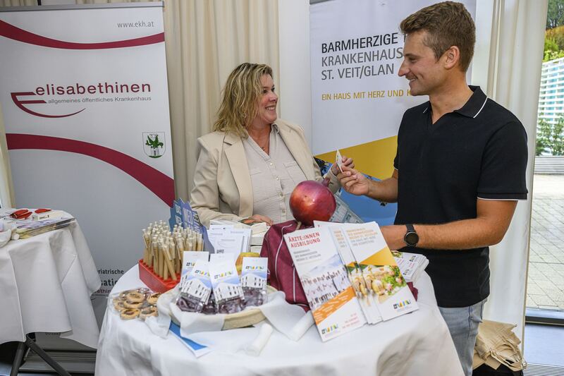 MEDDay Kärnten / (C) Thomas Hude, Thomas Hude MED Day Kärnten 2024, Lake's Pörtschach, Katja Kommt!, 18. September 2024, Elisabethinen Krankenhaus, Barmherzige Brüder Krankenhaus St. Veit an der Glan