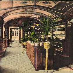 Historisches Bild vom Verkaufsraum