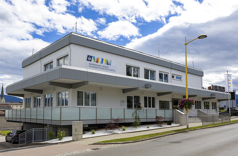 Das Bild zeigt das Gesunheitszentrum Murtal