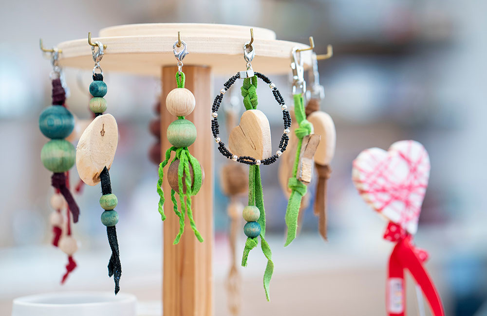 Handmade souvenirs of the Lebenswelt Pinsdorf