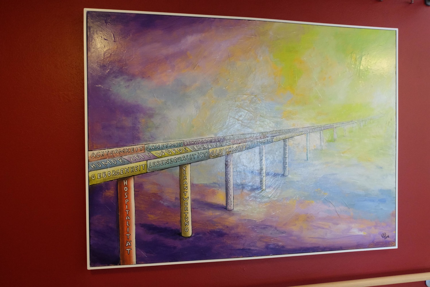 Hier sehen Sie das Leitbild des Raphael Hospizes Salzburg