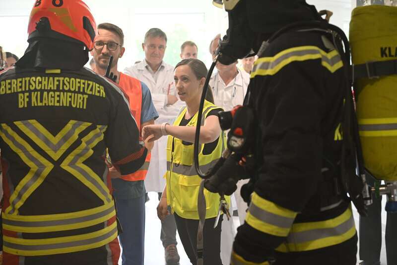 Einsatzübung im EKH