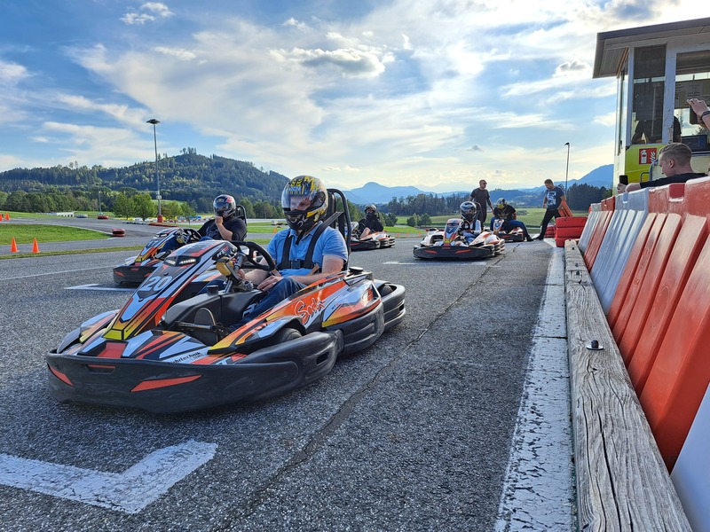 Charity-Go-Kart-Rennen des Förderkreises Onkologie St. Veit/Glan 