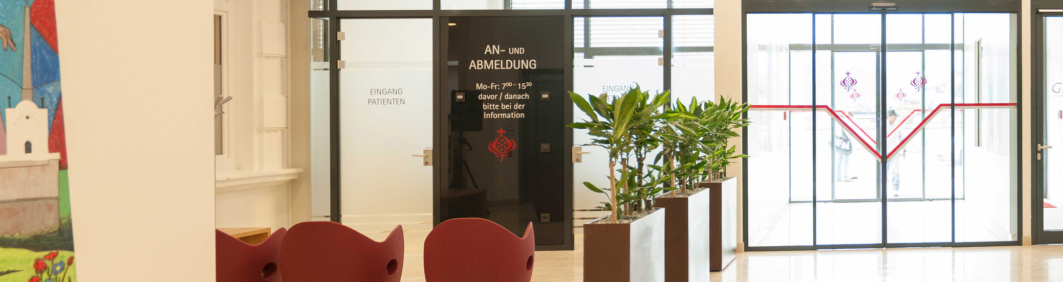 Eingang Krankenhaus St. Veit