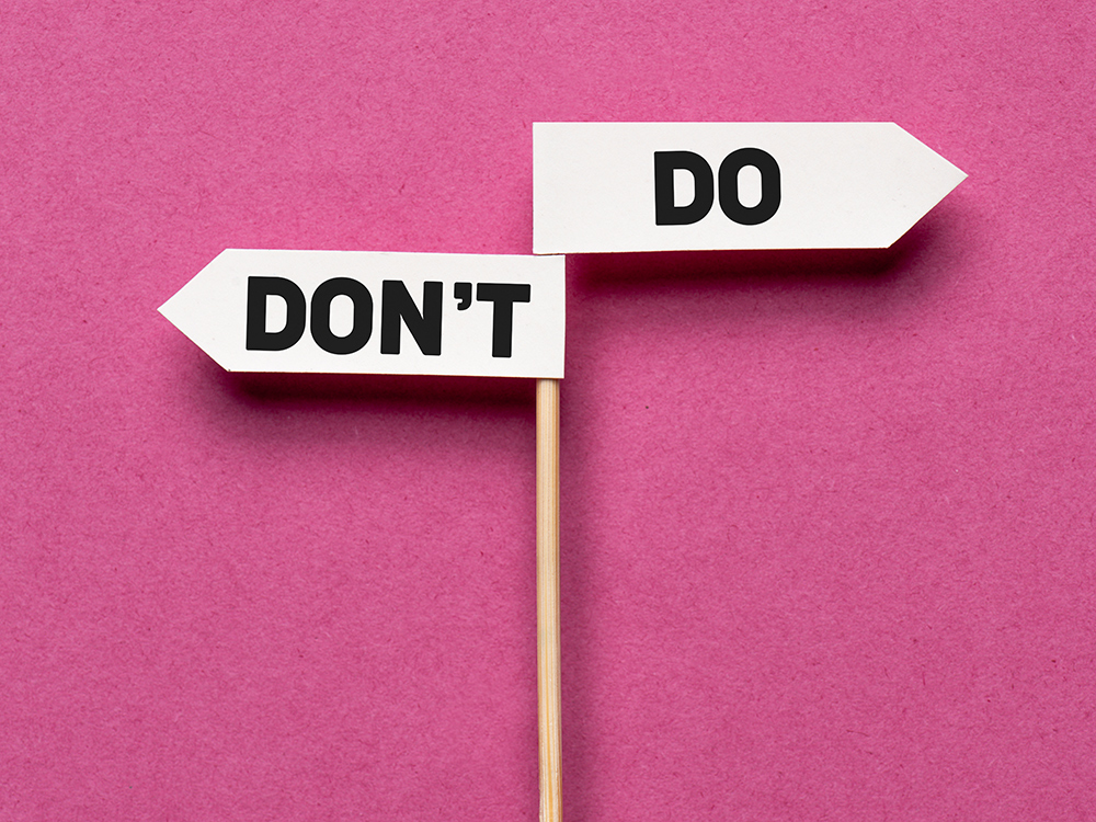 Das Bild zeigt ein Symbolbild zur Hausordnung