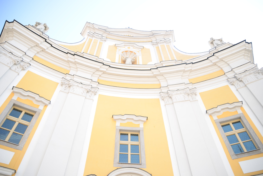 Außenansicht der Kirche