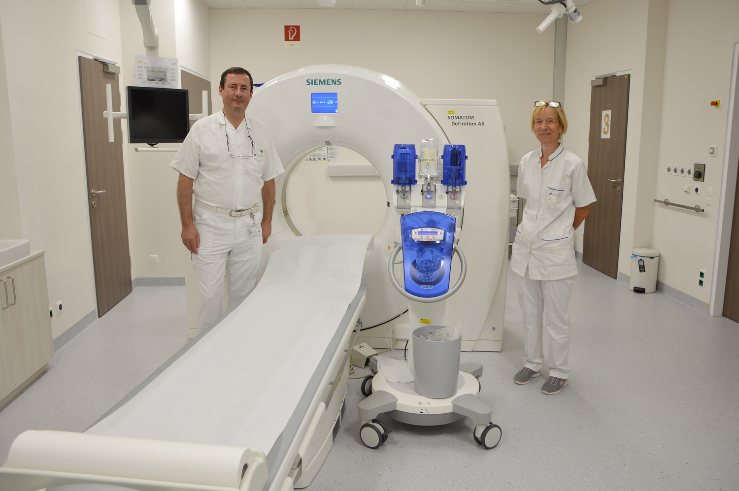 Prim. Dr. Lackner  RT Klaudia Pipam