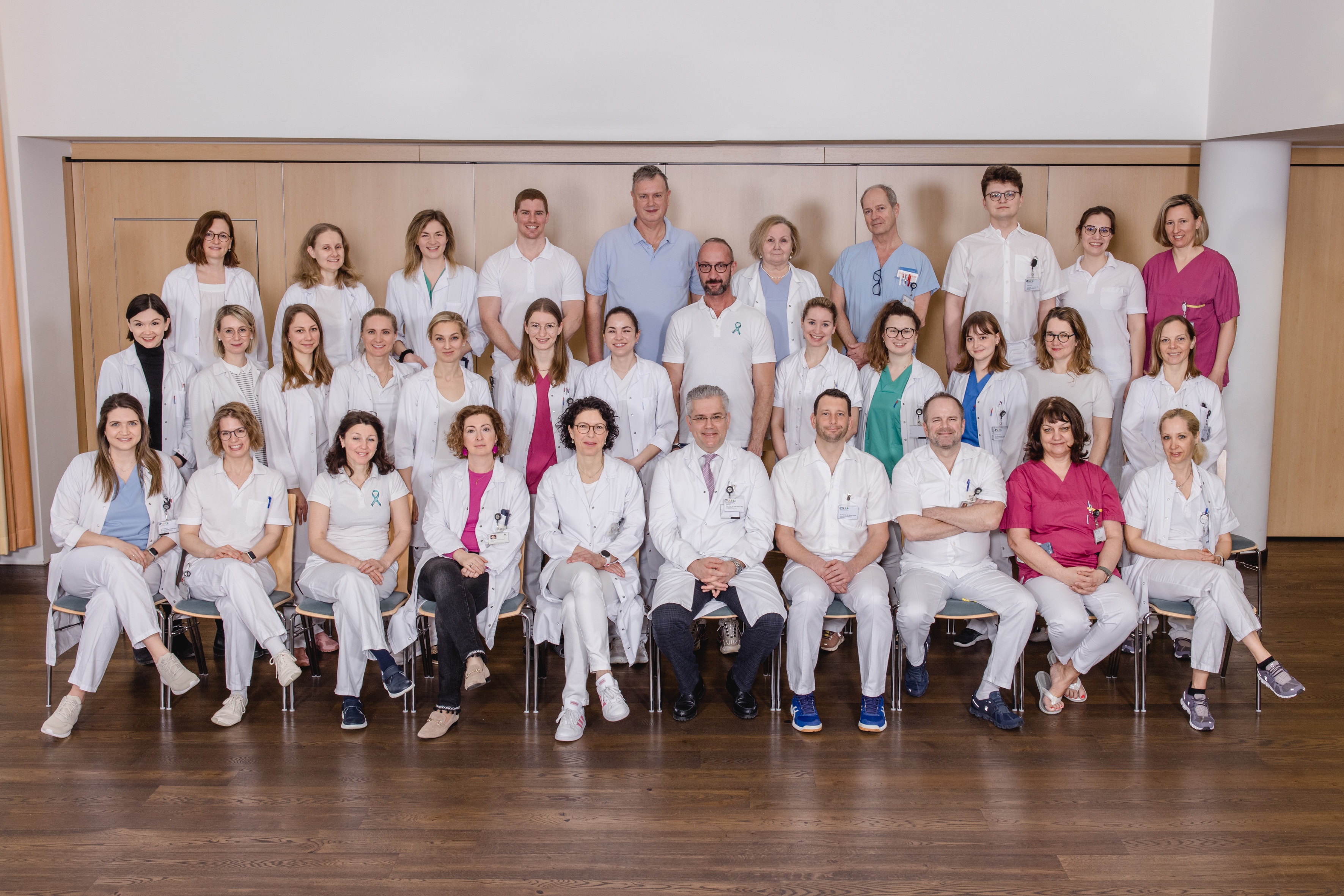 Foto des Teams der Abteilung Gynäkologie und Geburtshilfe