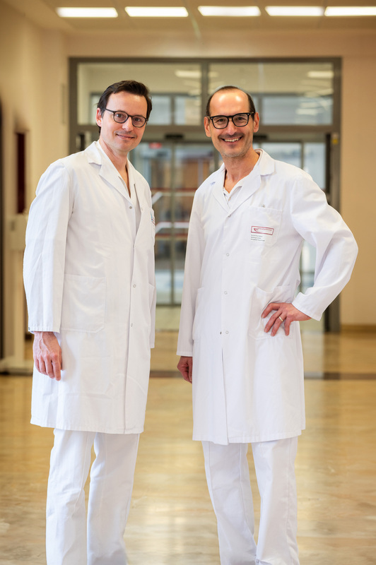 Dr. Leitner und Dr. Djahani / (C) Thomas Hude